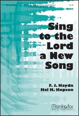 Sing to the Lord a New Song SATB choral sheet music cover